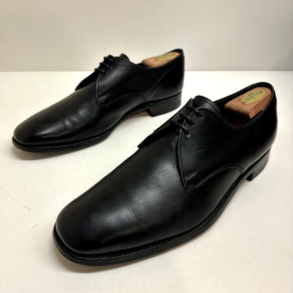 VERY GOOD Cheaney of England Black Calf Derby C1242 352-354V UK 10 / US 11 main image 6